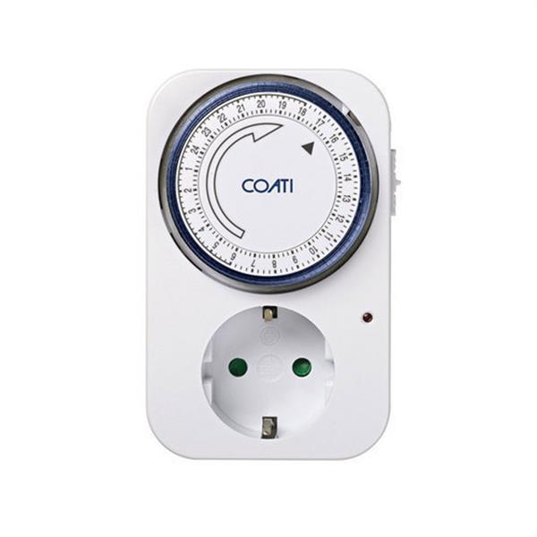 SIMON AF131412 Programador analógico diario enchufable 16A blanco