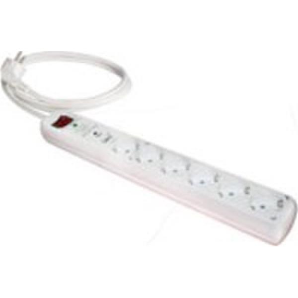 SOLERA V1050 BASE MULTIPLE 6 TOMA CABLE H05VV-F 2m 