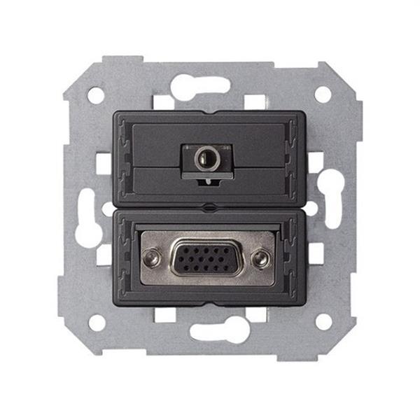 SIMON 7500091-039 Conector VGA HD15 Simon 75 H+mini-jack