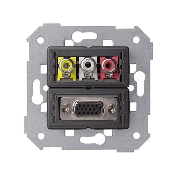 SIMON 7500092-039 Conector SIMON 75 VGA HD15 H+3RCA