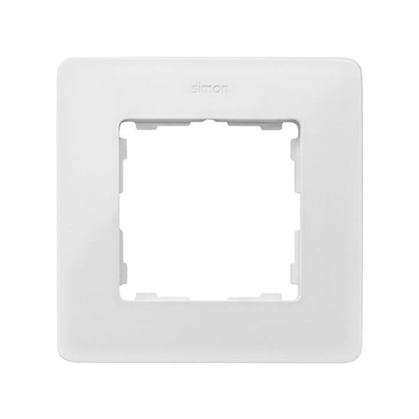 SIMON 8200610-203 Marco SIMON DETAIL 82 con 1 elemento blanco base rosa pastel