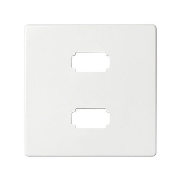 SIMON 8201090-030 Placa SIMON 82 para conector 2xUSB 2.0 tipo-A blanco