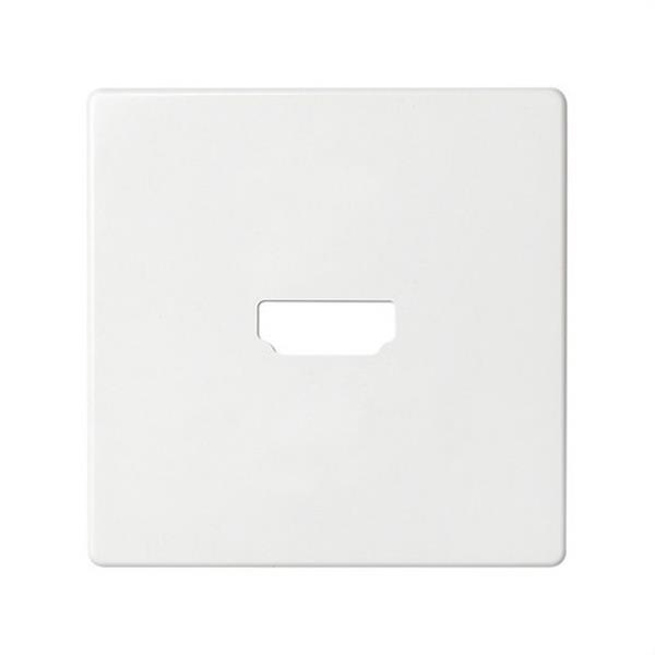 SIMON 8201094-030 Placa SIMON 82 para conector HDMI V1.4 blanco