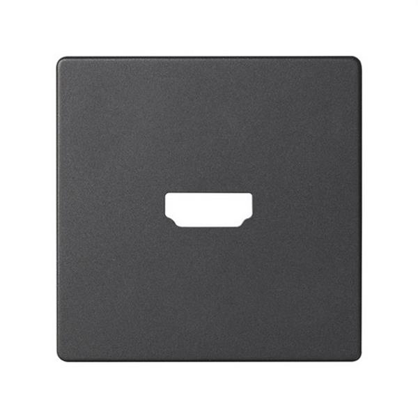 SIMON 8201094-038 Placa SIMON 82 para conector HDMI V1.4 grafito
