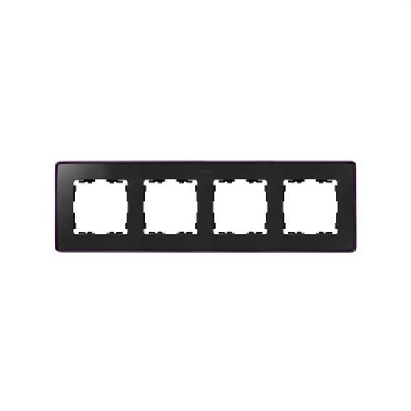 SIMON 8201640-251 Marco SIMON DETAIL 82 con 4 elementos grafito base morado