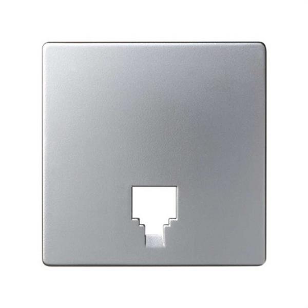 SIMON 82062-63 Tapa SIMON DETAIL 82 para toma teléfono aluminio