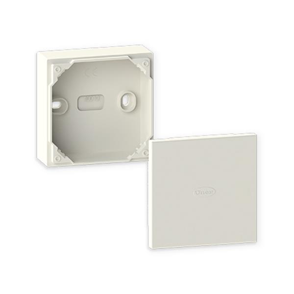 UNEX 40010-42 Caja de conexiones 70x70x30 U48X blanco RAL9010
