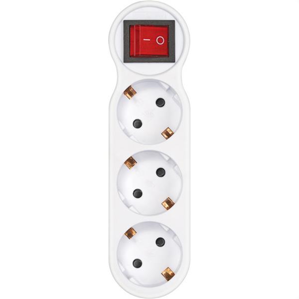 SIMON CL910402 Adaptador 3 tomas frontal interruptor