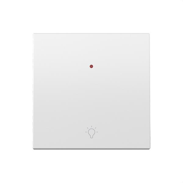 SIMON 36000016-190 Tecla individual con visor y grabado de luz basculante Serie 360 blanco