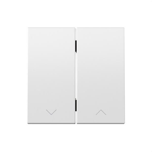 SIMON 36000029-190 Tecla doble Serie 360 para mecanismos de persianas basculante blanco