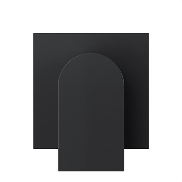 SIMON 36000546-098 Tapa conector fibra óptica doble Serie 360 negro