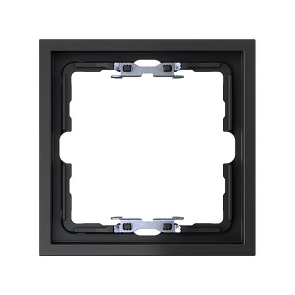 SIMON 36000610-098 Marco 1 elemento Serie 360 negro con alineador negro