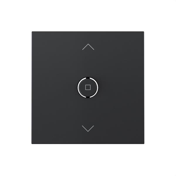 SIMON 36010033-098 Tecla individual Serie 360 para mecanismos de persianas 3 posiciones pulsante negro