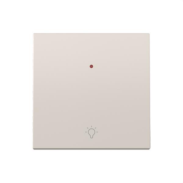 SIMON 36000016-099 Tecla individual con visor y grabado de luz basculante Serie 360 arena