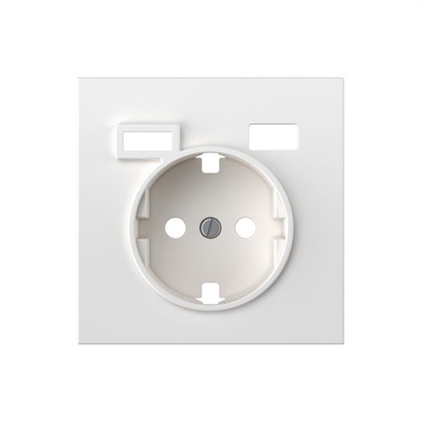 SIMON 36000050-190 Tapa para schuko + 2 USB A+C Serie 360 blanco