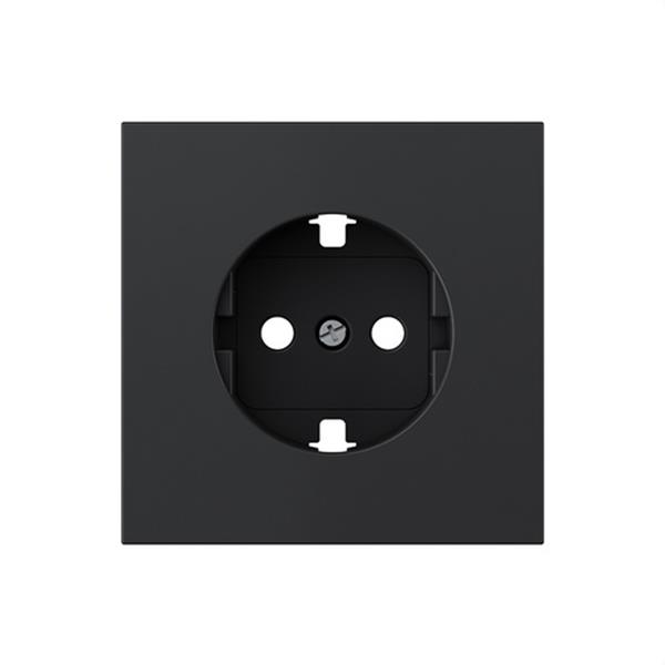 SIMON 36000041-098 Tapa para enchufe schuko Serie 360 negro