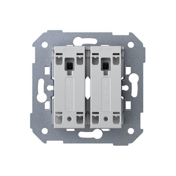 SIMON 36012251-039 Cruzamiento doble pulsante Serie 360