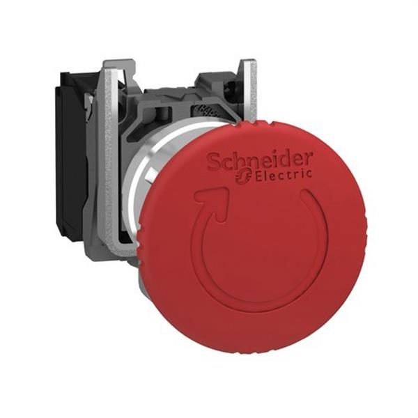 SCHNEIDER ELECTRIC XB4BS8442 Pulsador emergencia diámetro 40 TTR