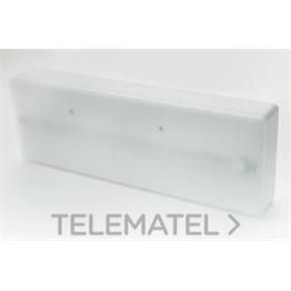 AERLUX 10-500T Luminaria de emergencia Serie 10 con Autotest 500lm 1 hora de autonomía