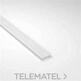 LUZ NEGRA 18.140 Difusor policarbonato glaseado para perfil LED IP52 2 metros