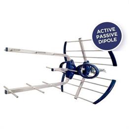 EK 013034 Antena activa / pasiva UHF EK BLUE AP con conector FG: 38dB / 16dB