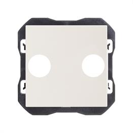 SIMON 20000054-190 Tapa SERIE SIMON 270 - EMPOTRAR para toma R-TV+Sat