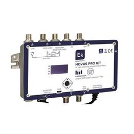 EK 071021 Amplificador 32 filtros UHF ultraselectivos 1 entrada UHF (G>60dB)/ 1 entrada UHF con previ